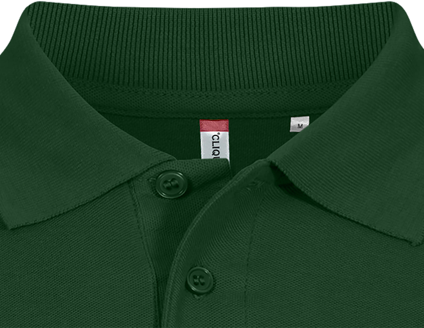 Poloshirt Flaschengrün