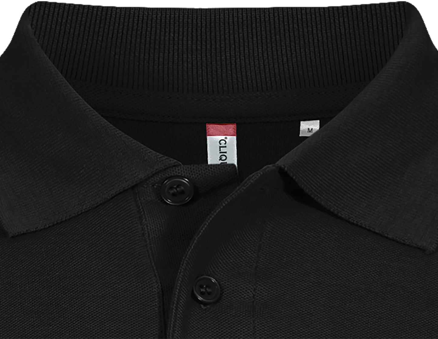 Poloshirt Schwarz