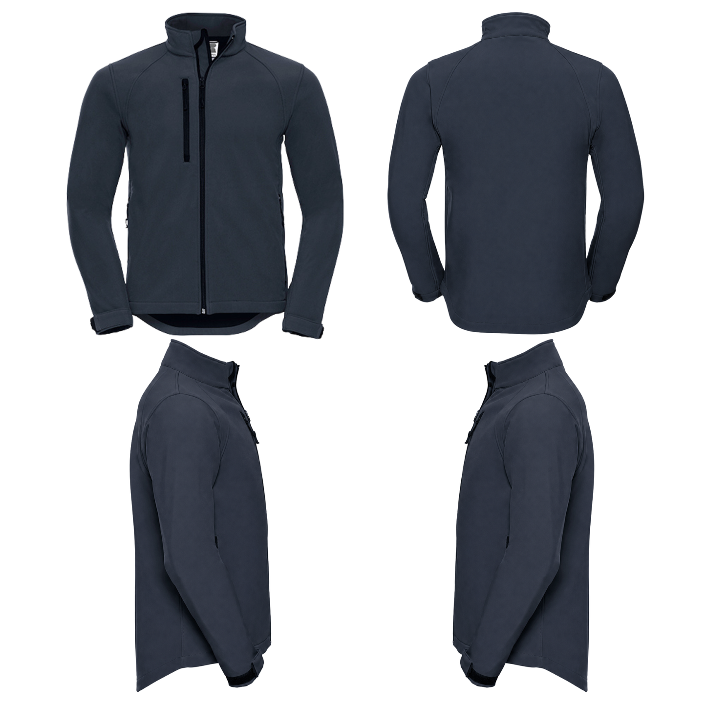 Softshelljacke Dunkelblau individuell bestickt Schweiz
