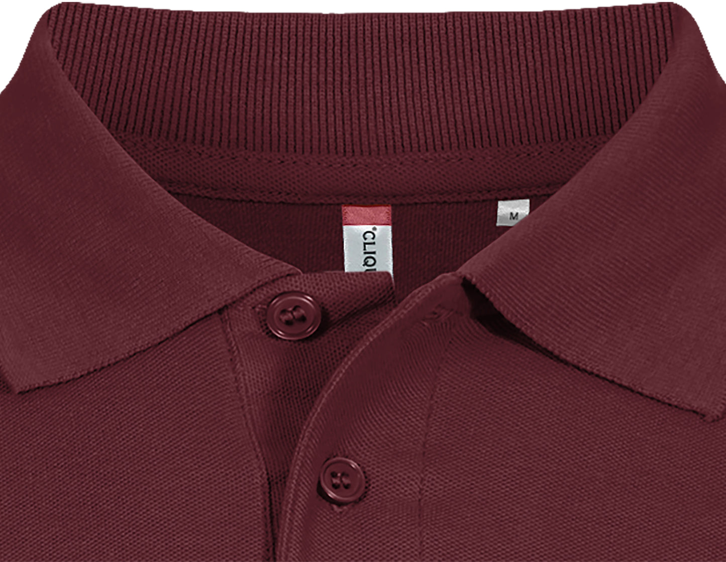 Poloshirt Bordeaux Rot