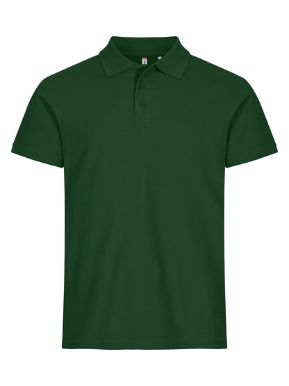 Poloshirt Flaschengrün