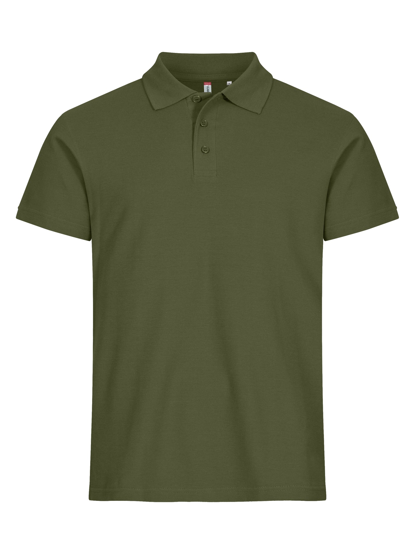 Poloshirt Moosgrün