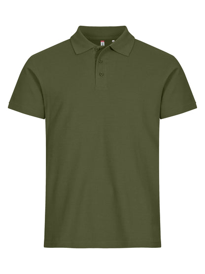 Poloshirt Moosgrün