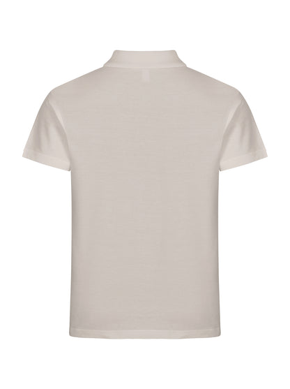 Poloshirt Steingrau