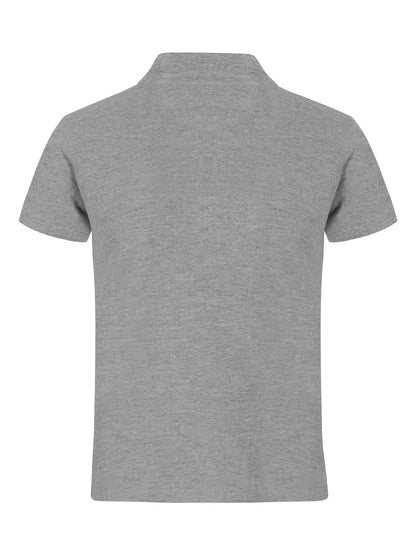 Poloshirt Graumeliert