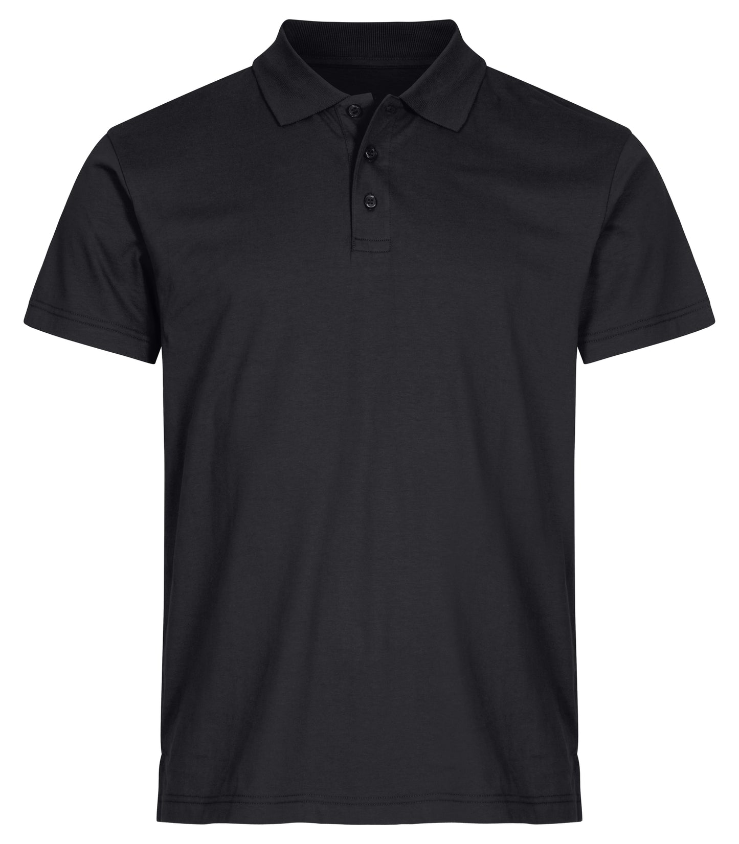 Poloshirt Schwarz